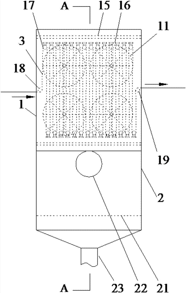 Dust-free and environmentally friendly film drying device