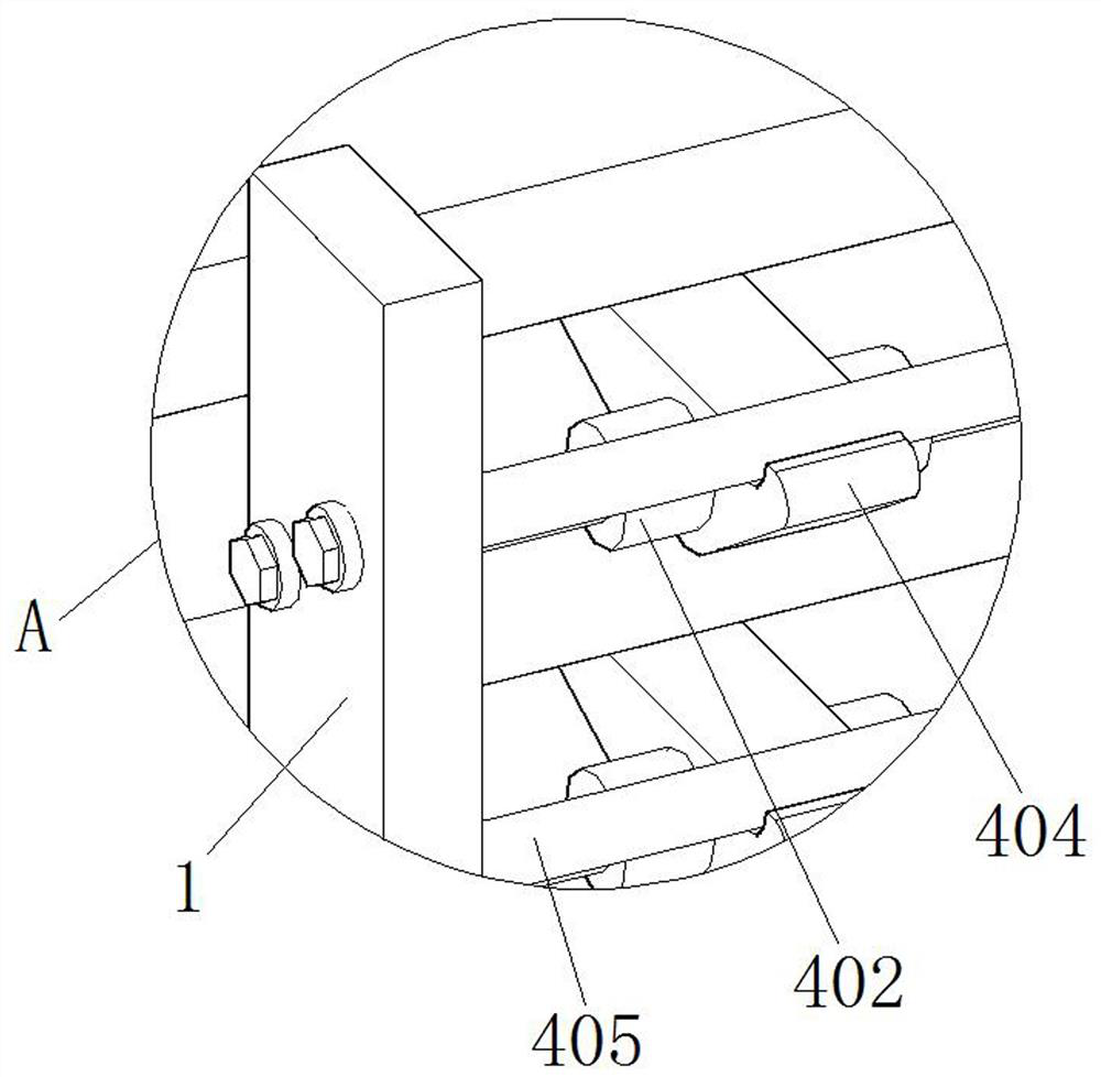 A tempered glass forming device