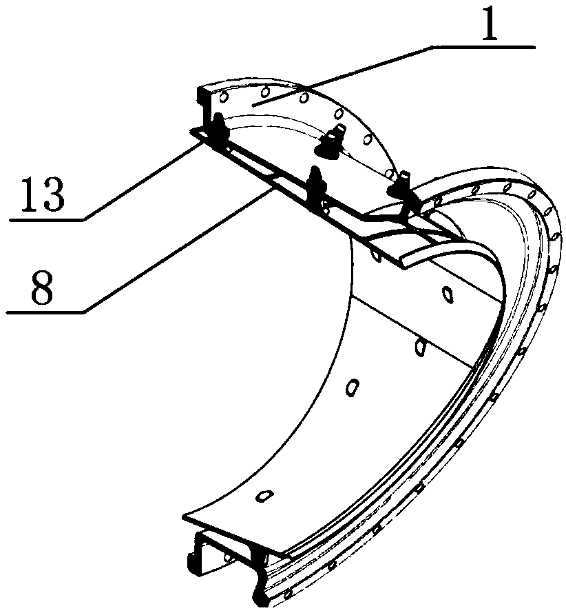 Nozzle insulation structure for thrust steering jet engines