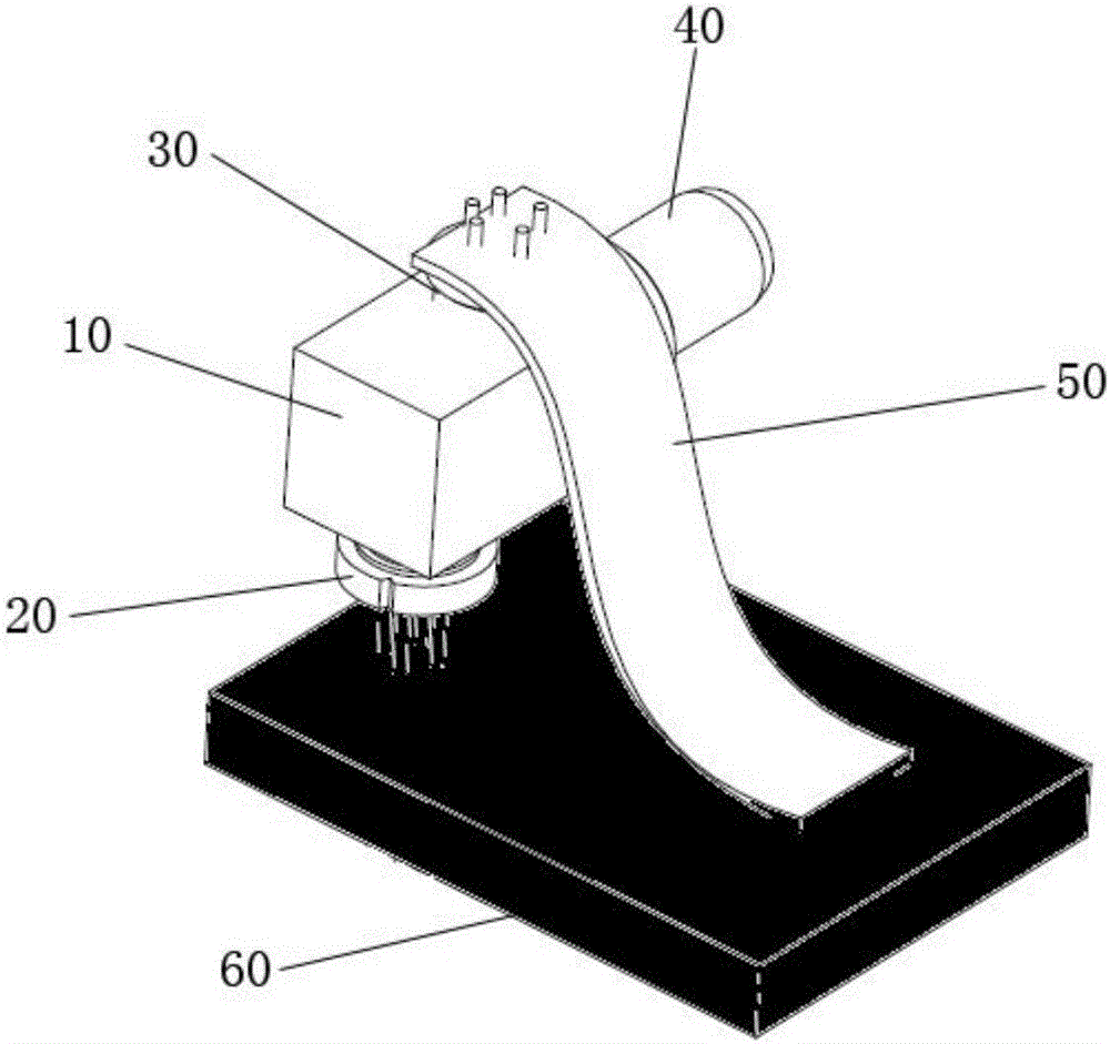 Light receiving and transmitting integrated device