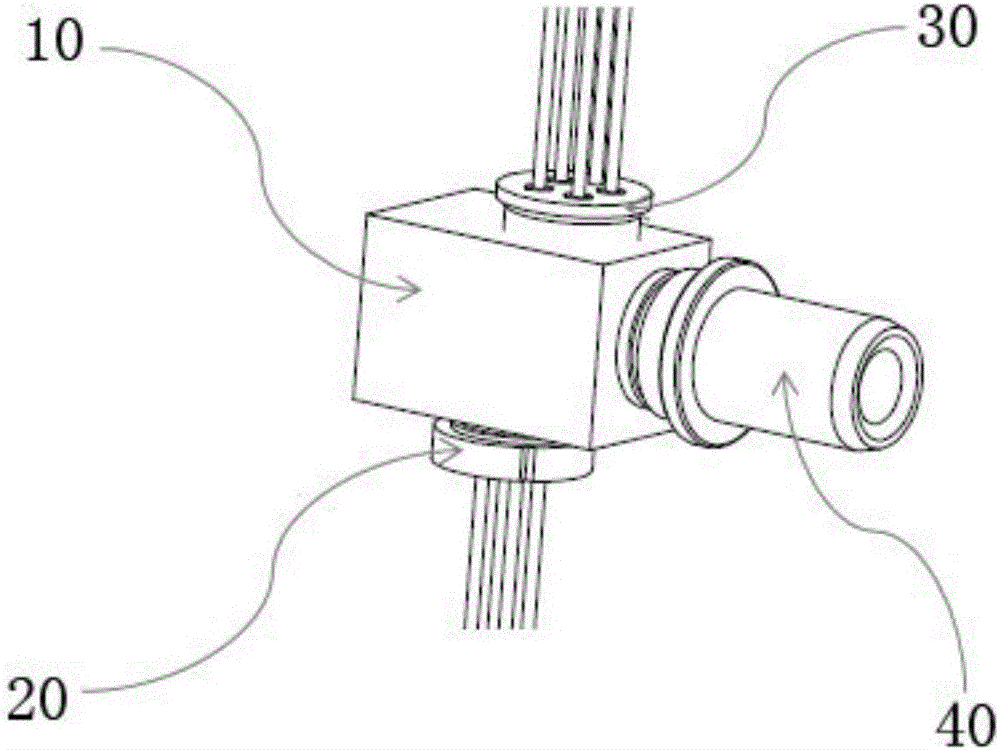 Light receiving and transmitting integrated device