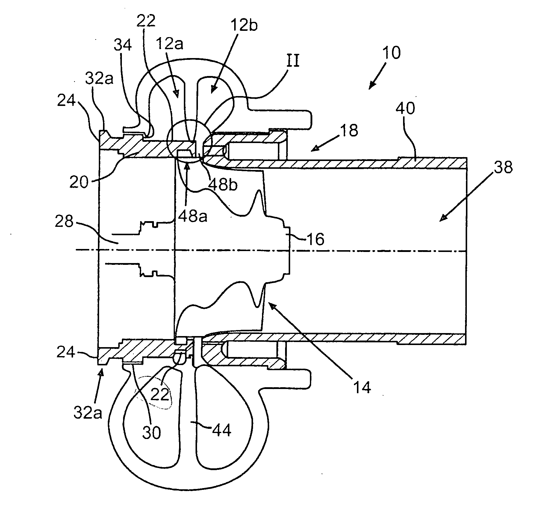 Turbine housing for an exhaust gas turbocharger of an internal combustion engine