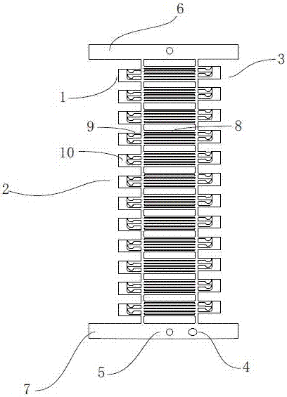 Microelectronic package lead frame in matrix form