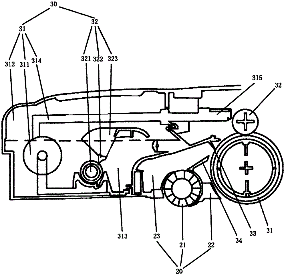 Mopping and seeping integration cleaning robot