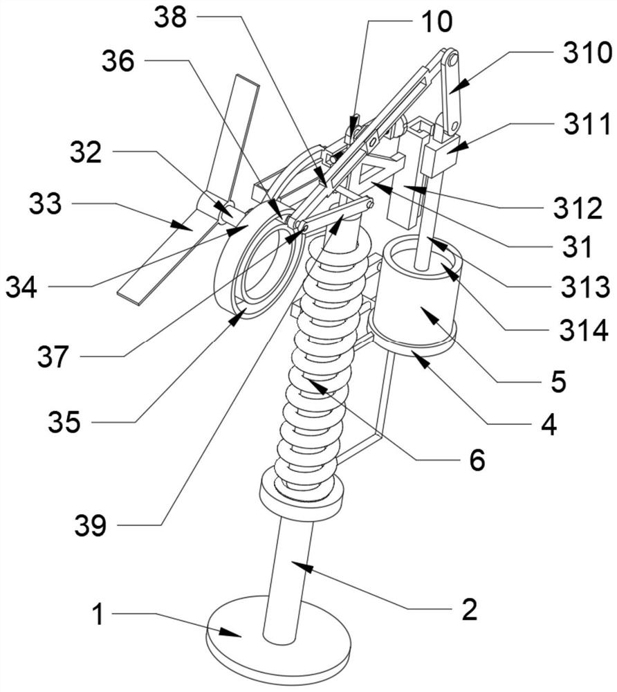 Automatic watering device for remote road