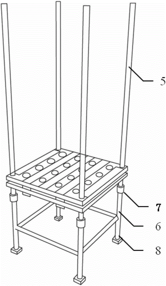 Manufacturing-storing integrated device for granule frozen semen of sheep and method for applying manufacturing-storing integrated device