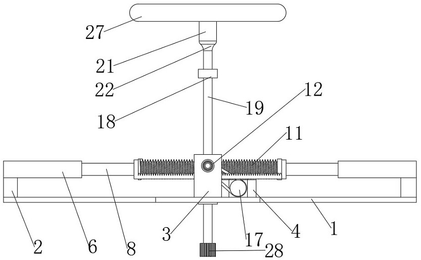 Beidou navigation automatic driving steering wheel device