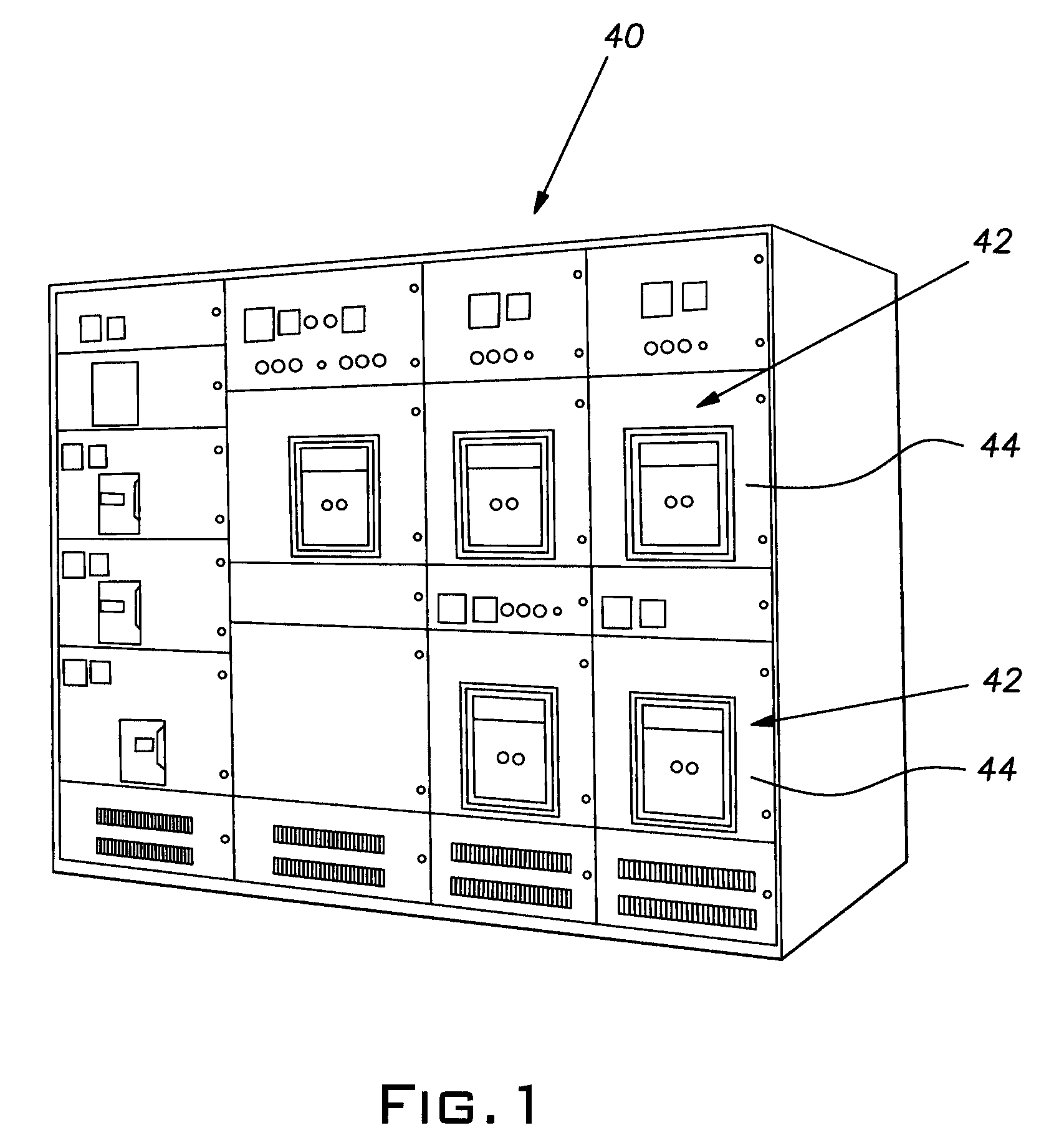 Circuit breaker cradle with an interlock system and a method of using the same