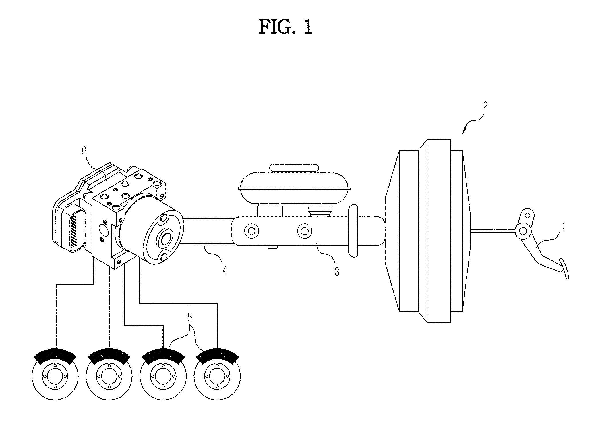 Electronic control brake system for vehicles