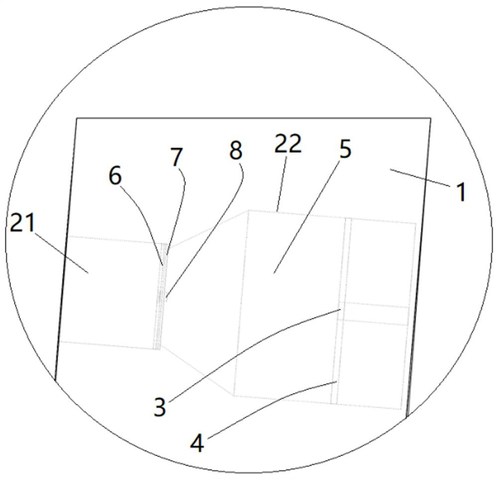 Sound-absorbing and vibration-reducing sheet for passenger cabin of ship