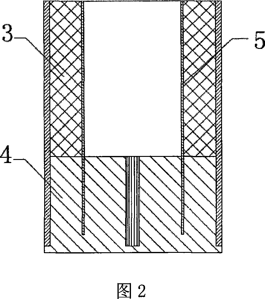 Integrated cold head used for co-axial pulse tube refrigerator