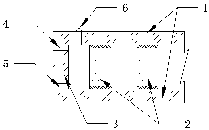 A kind of built-in airgel composite glass and its preparation method