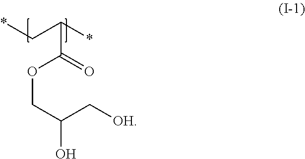 Agent for keratinous fibers, comprising at least one acrylate/glyceryl acrylate copolymer, at least one film-forming and/or solidifying polymer and at least one ester oil