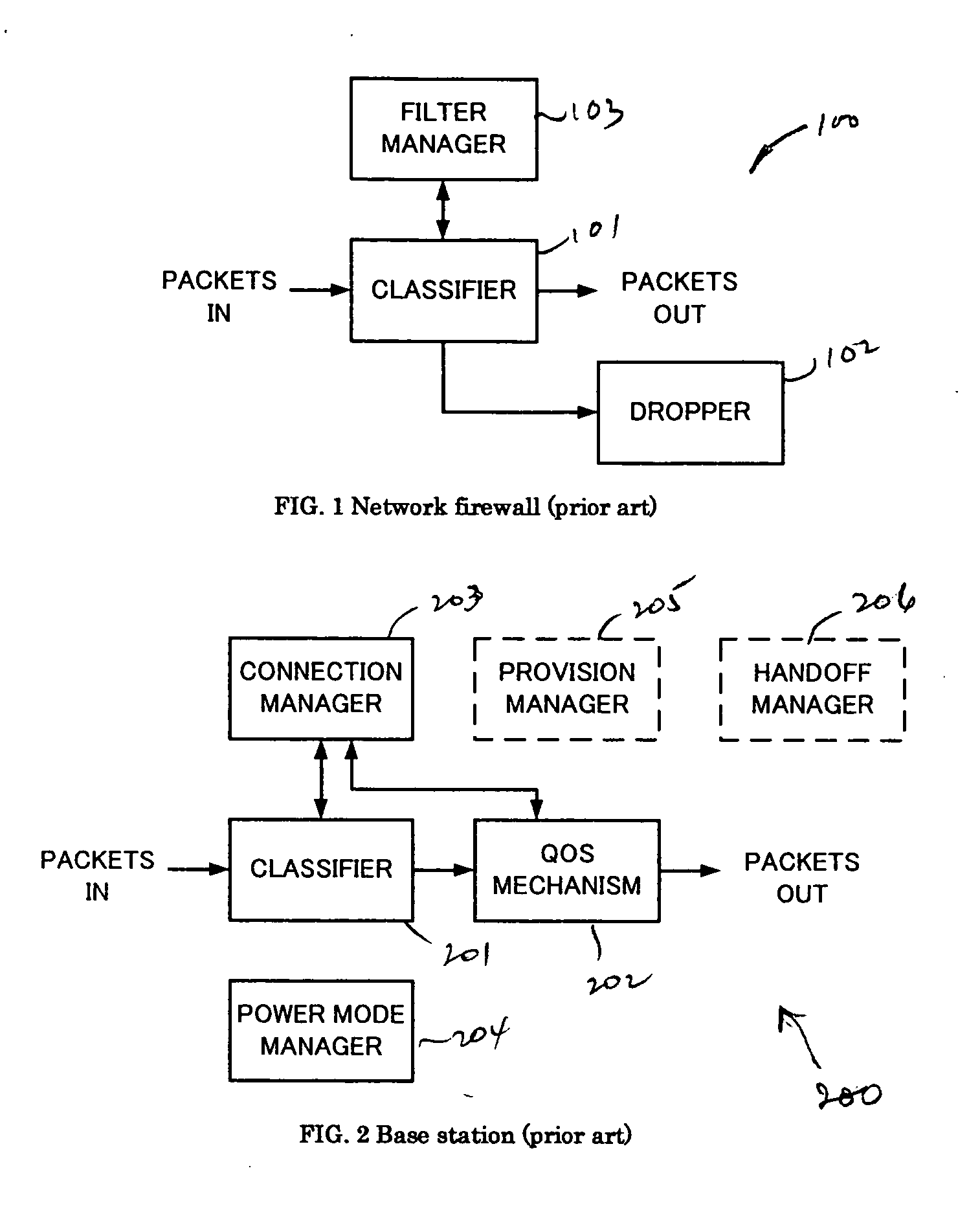 Power mode aware packet communication method and apparatus