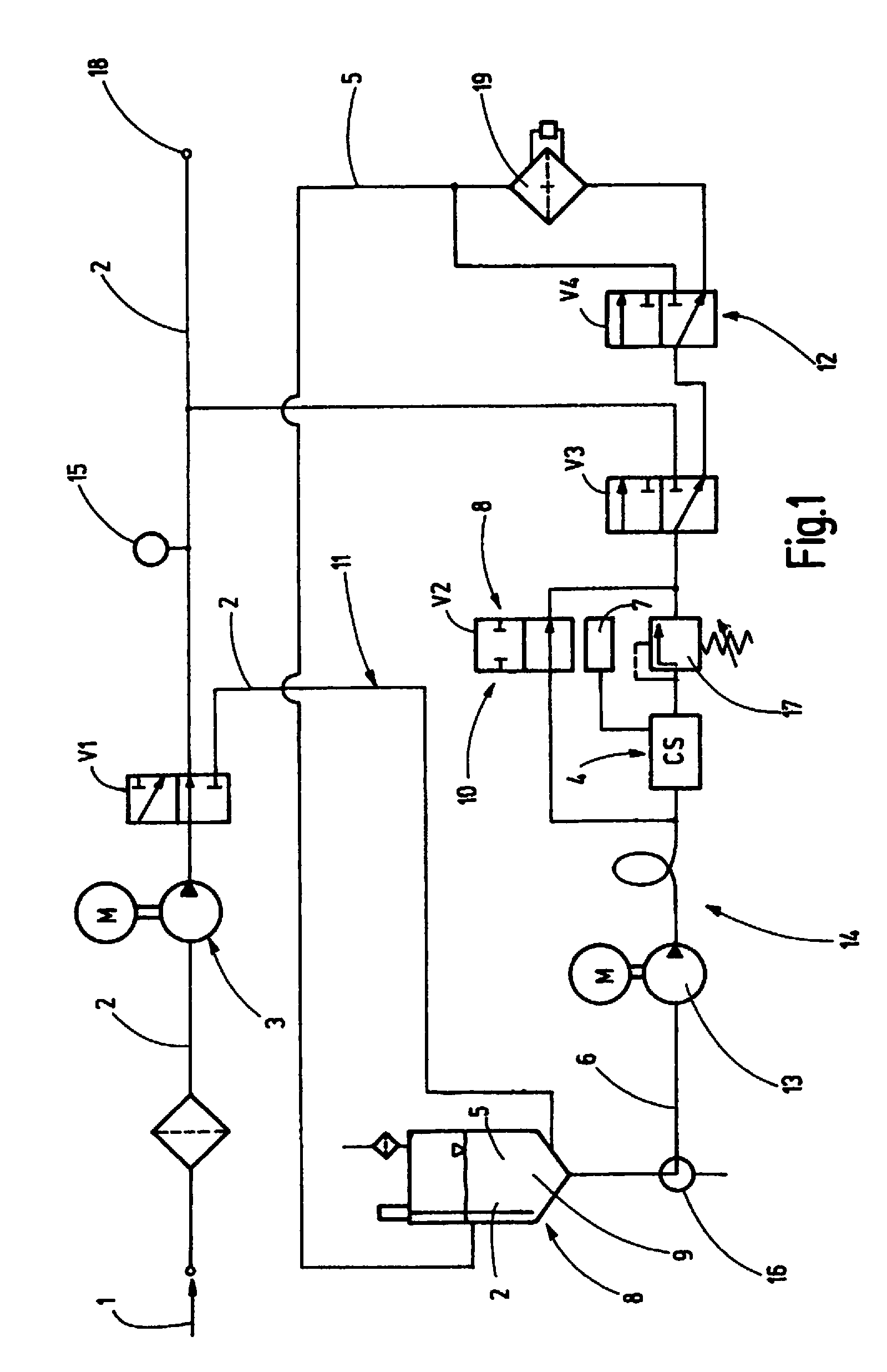 Method and device for detecting contaminants in a fluid