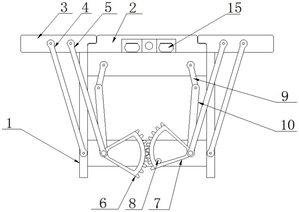 Multifunctional game chessboard table for leisure in community park