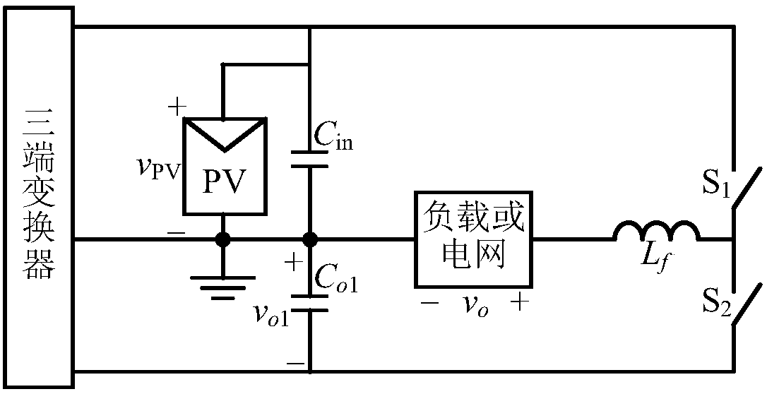 Single-input half-bridge inverter and control method thereof