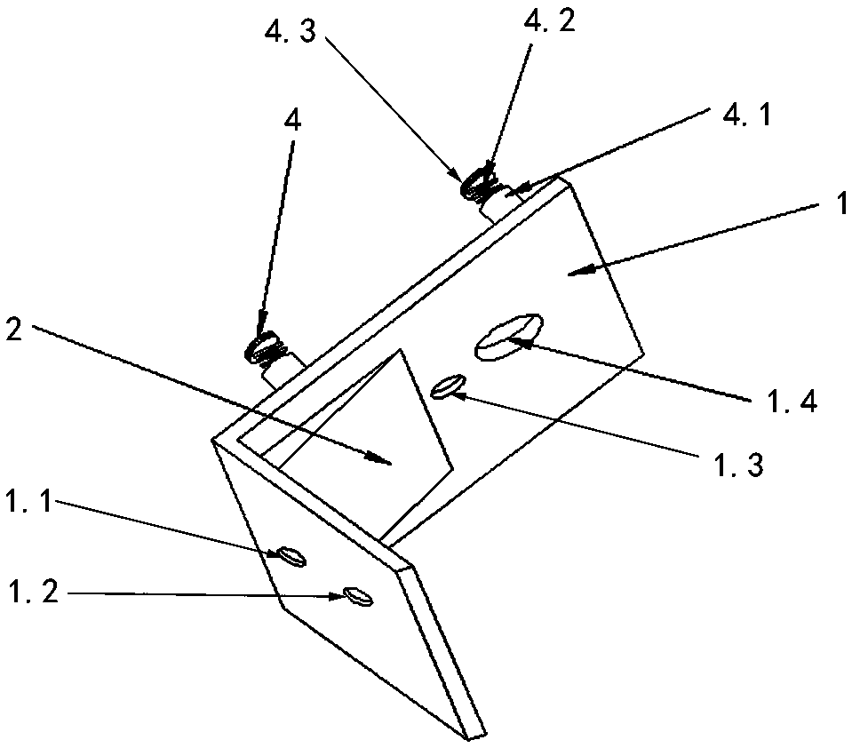 Connecting part for connecting light wall body with steel framework, connecting structure and construction method