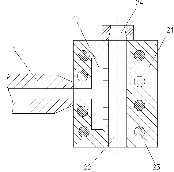 Automatic wrapping device of insulation layer of wire and cable