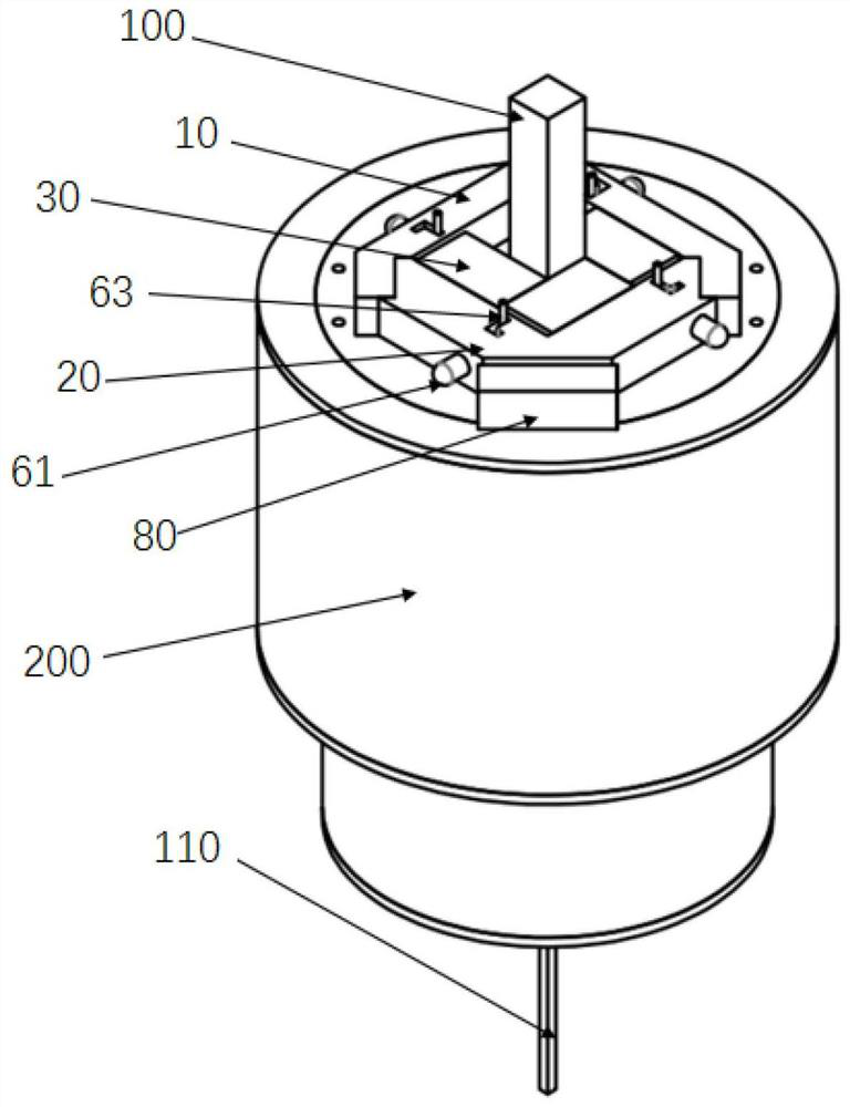 Ultra-high squareness mpo multifilament drawing auxiliary device