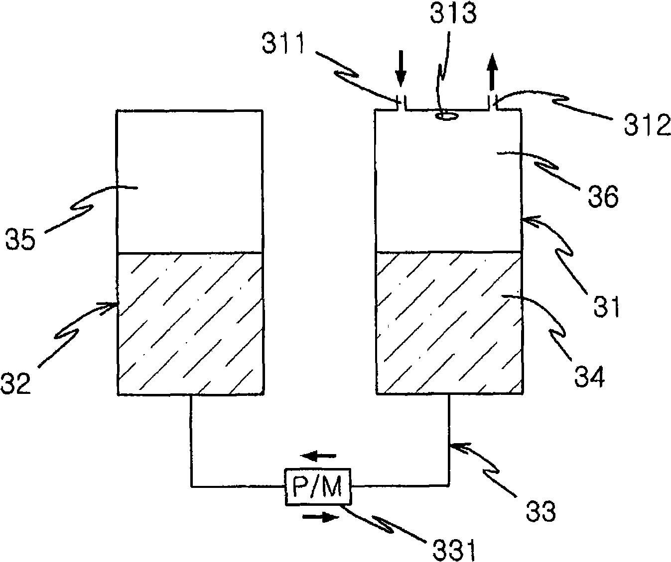 Compressed-air-storing electricity generating system and electricity generating method using the same