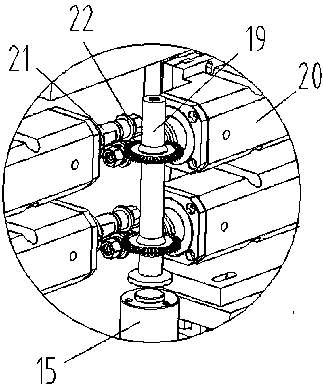 An automatic grinding machine for gear parts