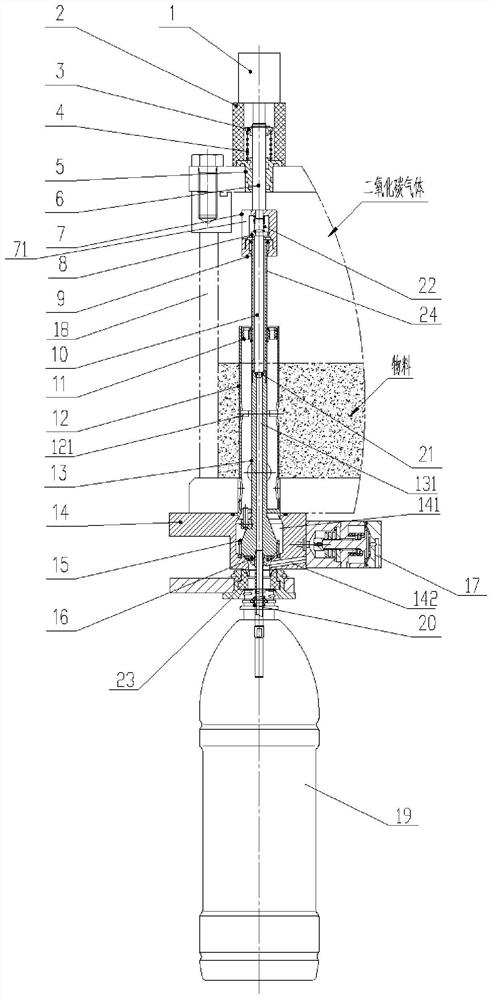 Isobaric electric control mechanical filling valve