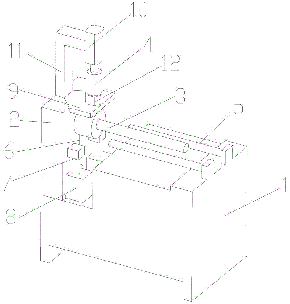 Compressing and regulating device of coating machine