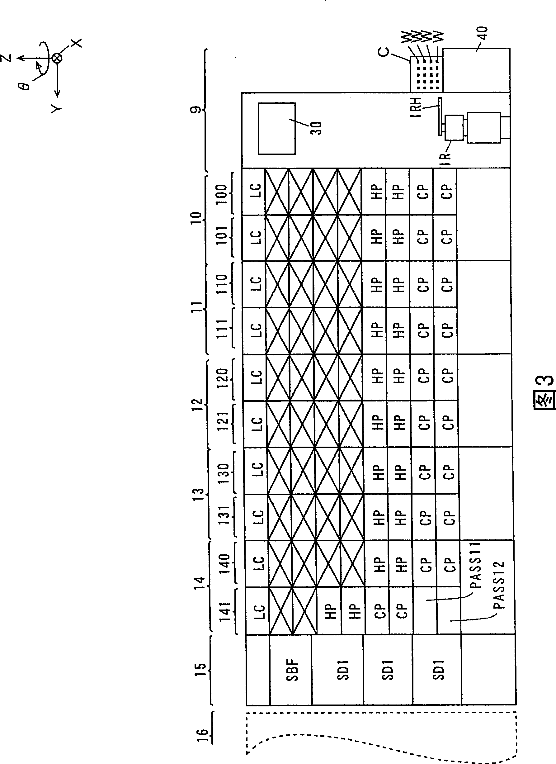 Substrate processing device and processing method thereof