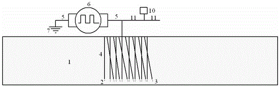 Method for draining gas of mining layer of mine