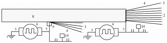 Method for draining gas of mining layer of mine