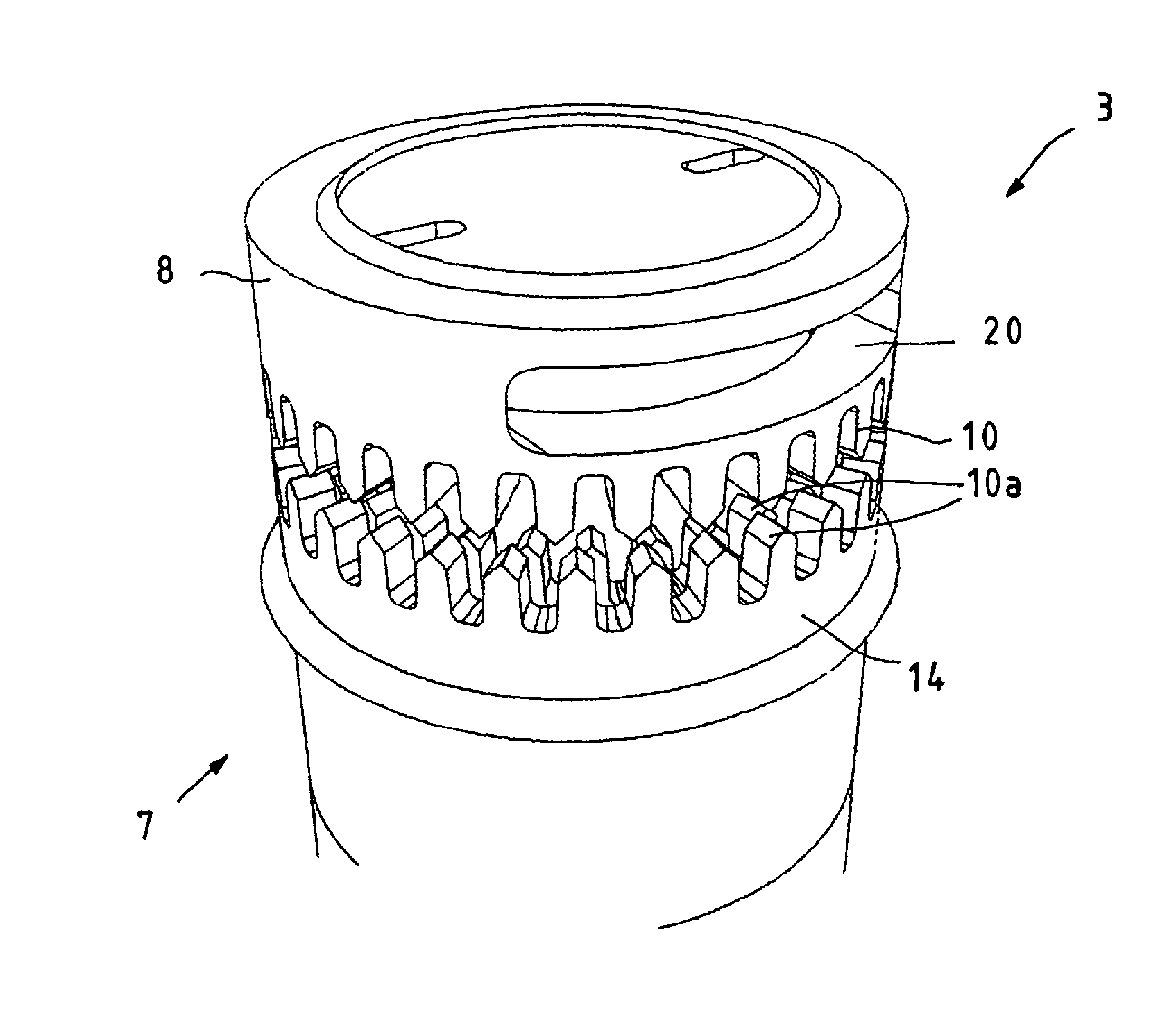 Holding device for medical purposes