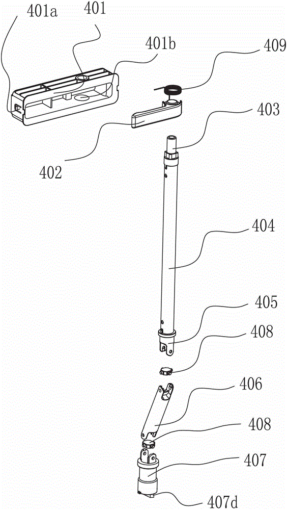 Valve opening and closing devices and containers for intermediate bulk containers