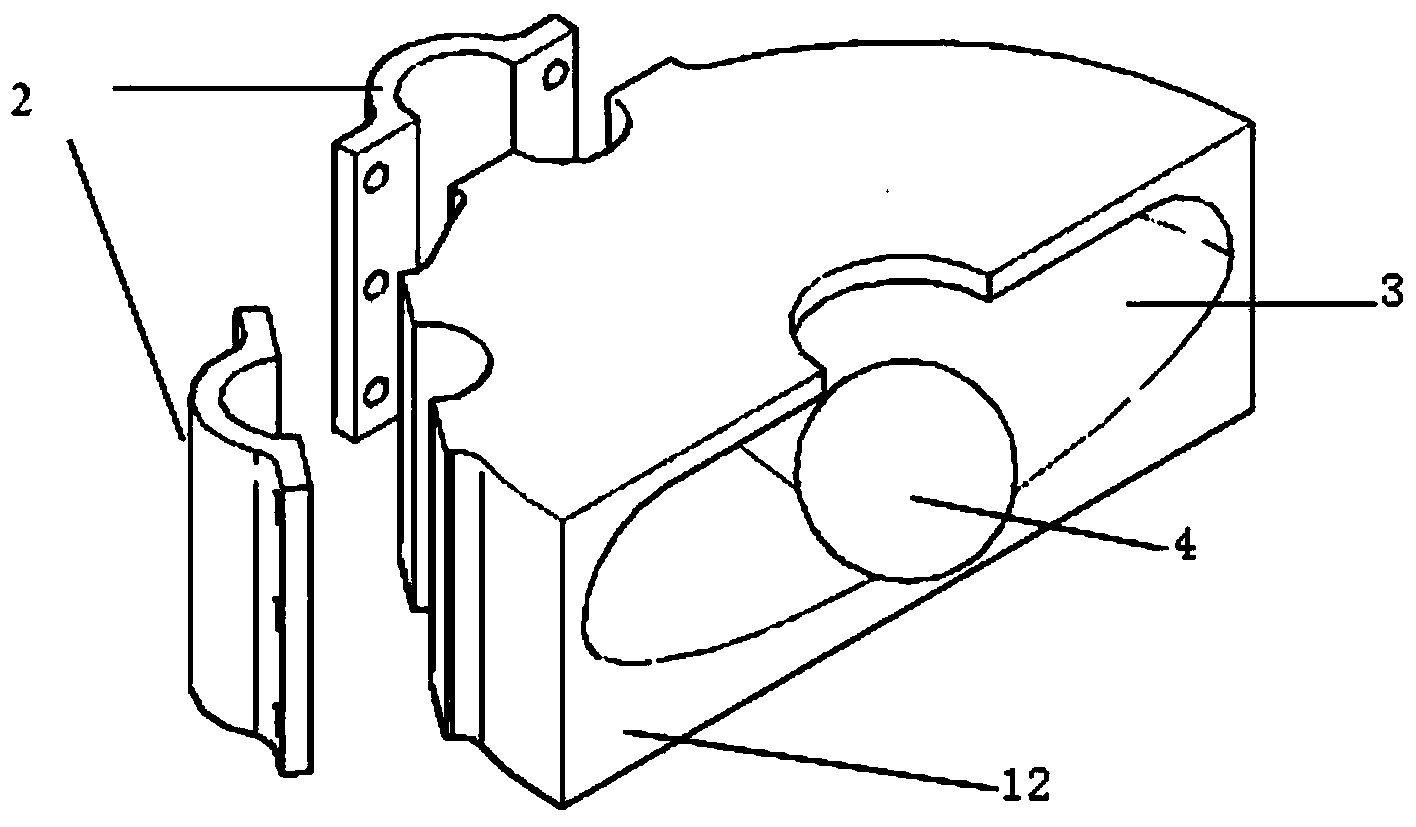 Damping vibration attenuation frame for sling