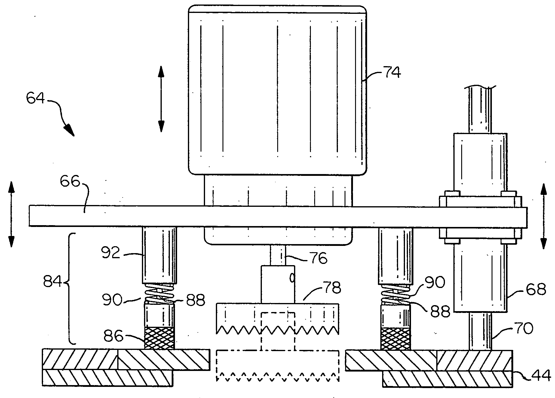 Punch assembly with spinning head