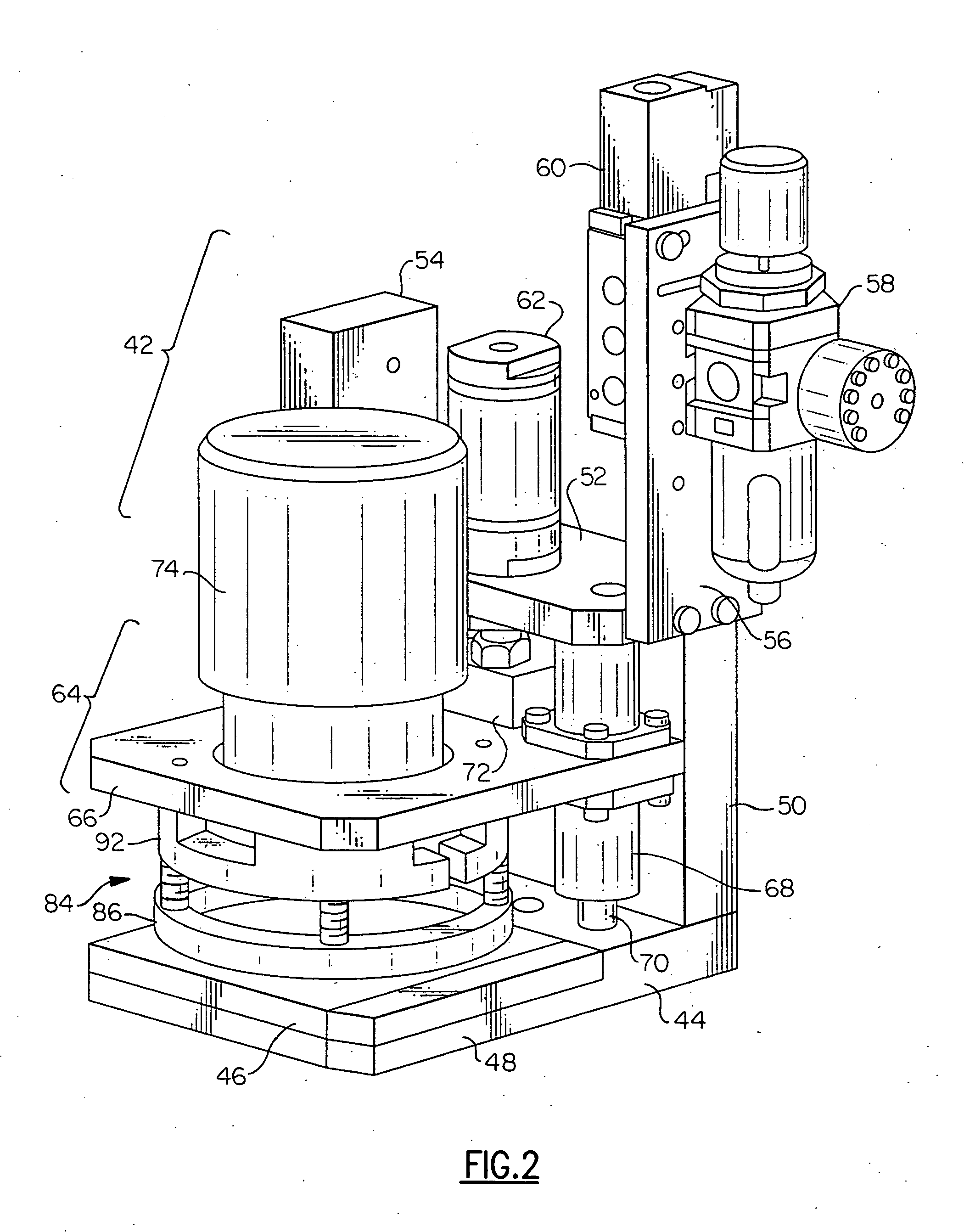 Punch assembly with spinning head