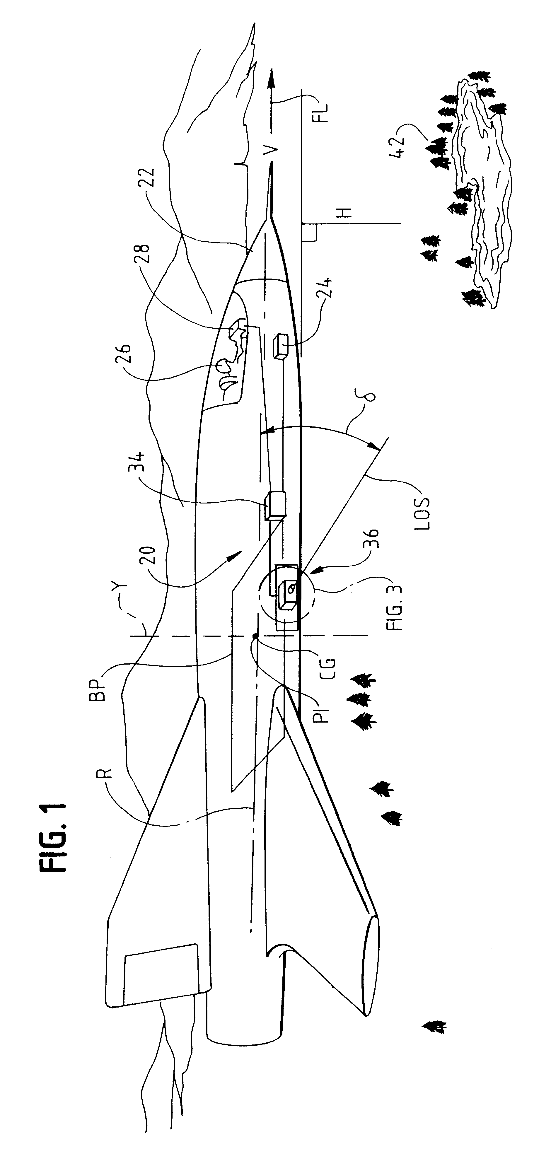 Method of framing reconnaissance with motion roll compensation