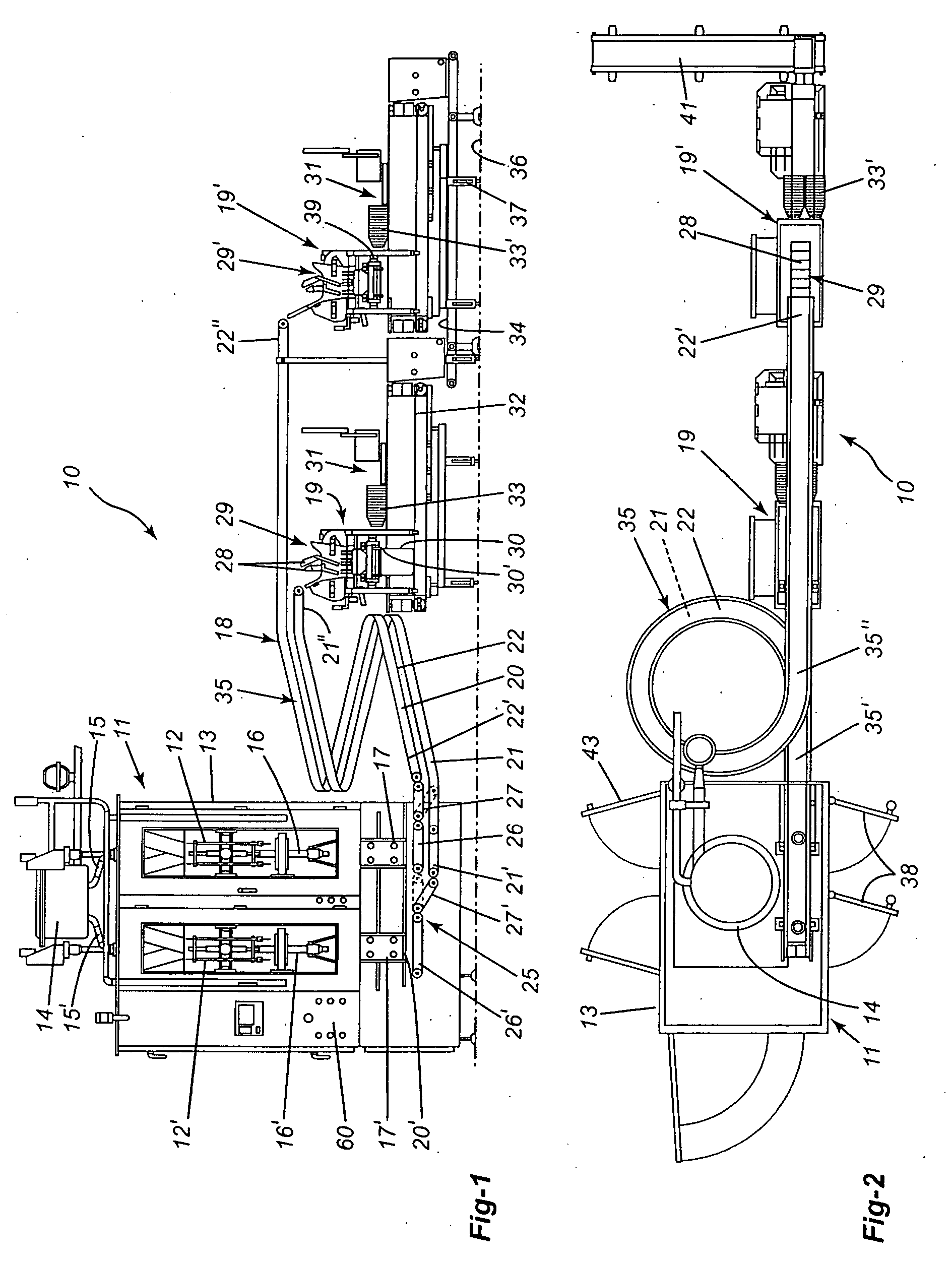 High speed bagging system and method