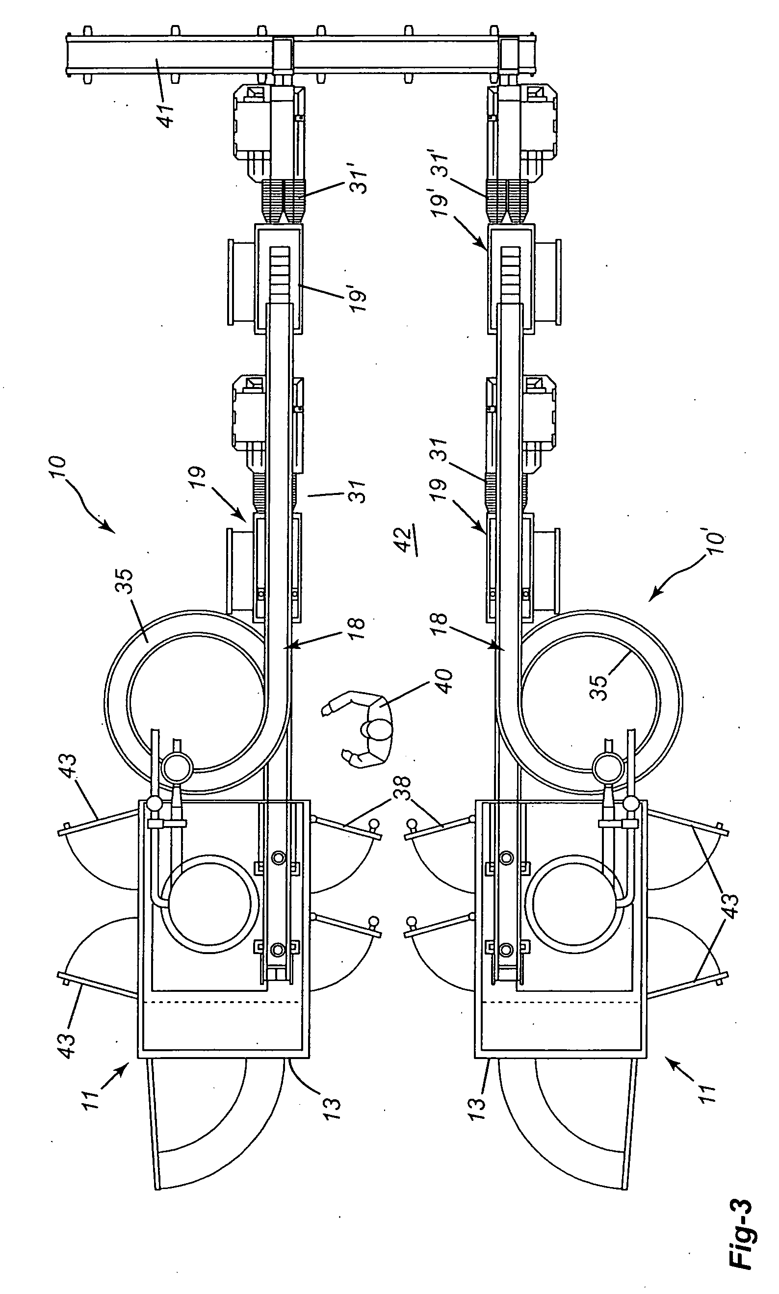 High speed bagging system and method