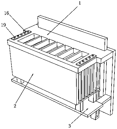 Road rainwater filtering device