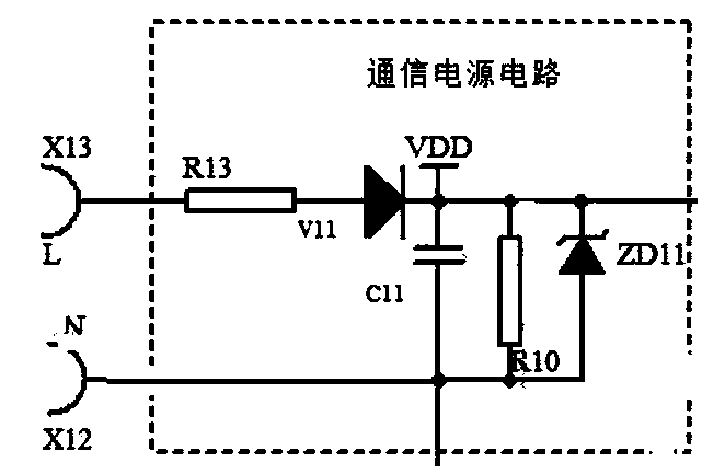 Current loop communication circuit and air conditioner