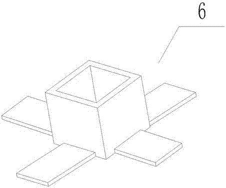 Fabricated three-dimensional beam-column element prefabricated component