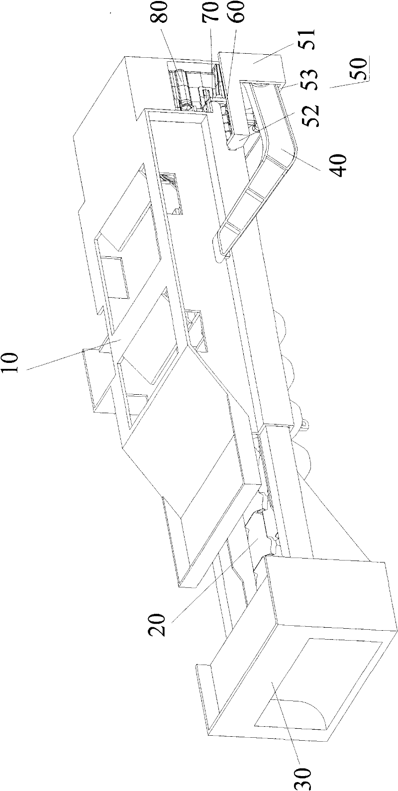 Automatic ice machine and refrigerator with same