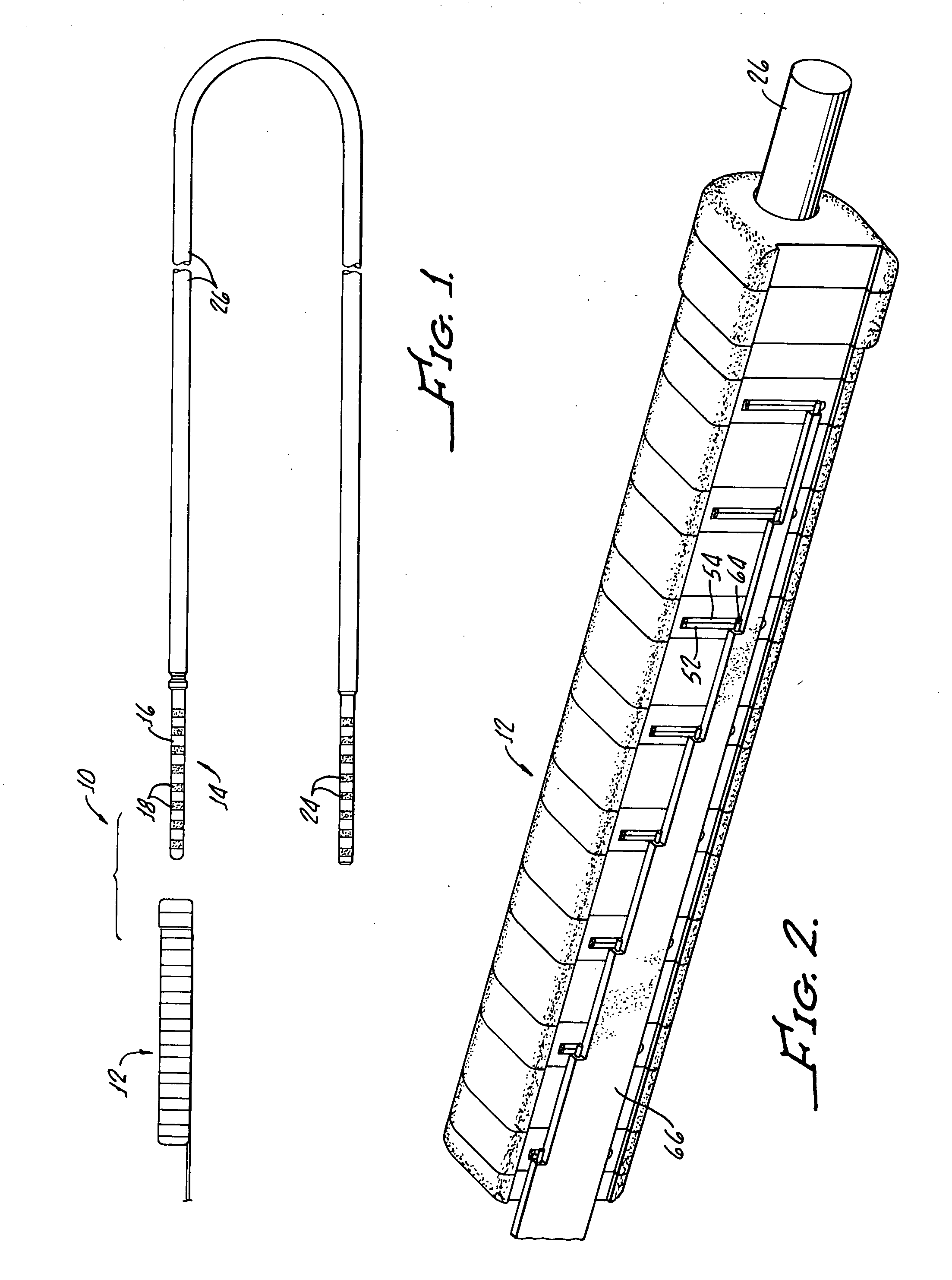 Stackable assembly for direct connection between a pulse generator and a human body