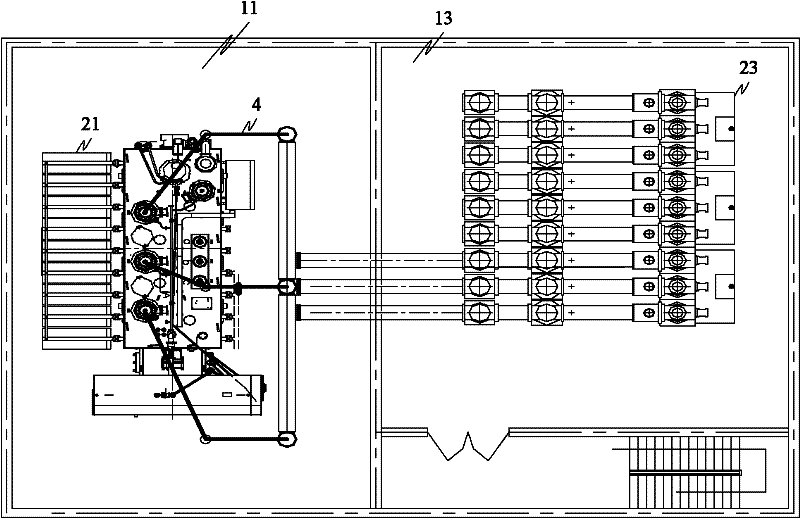 Box type transformer station