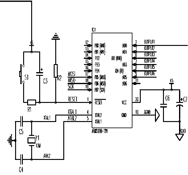 Vehicle-mounted weighing amplifying filter circuit