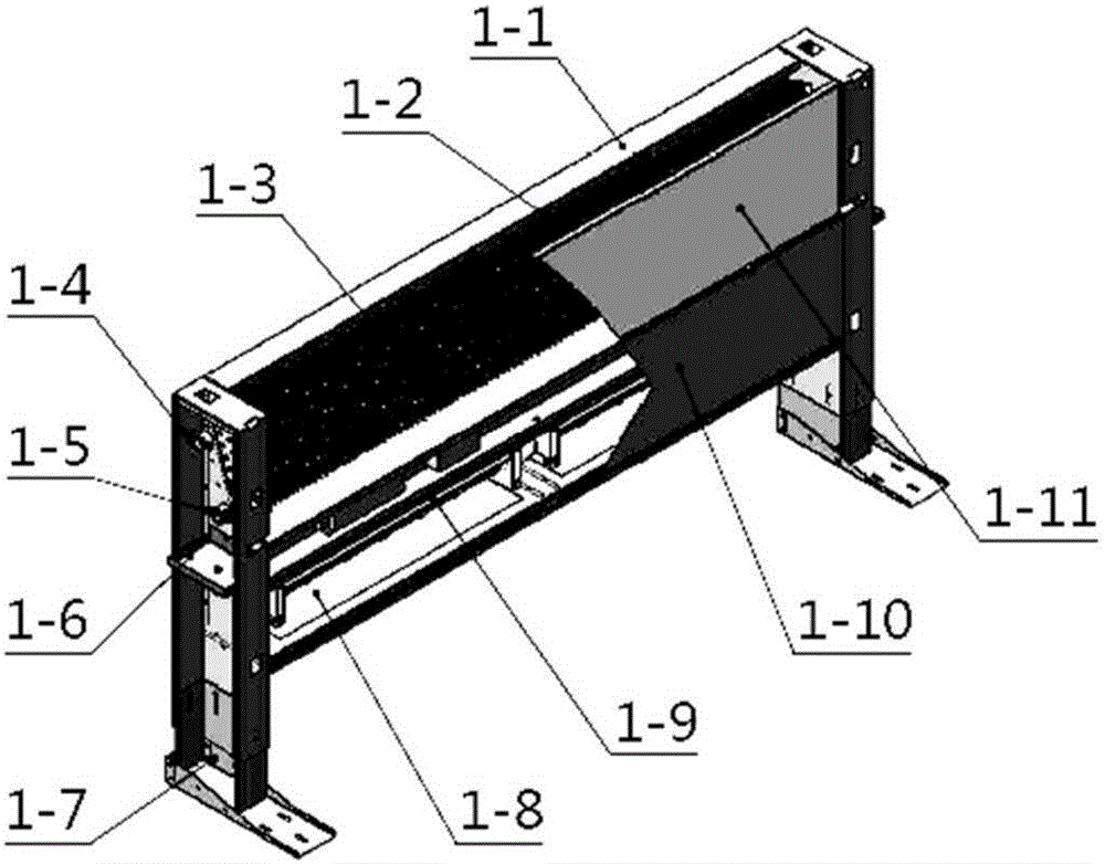 Cold and heat control device for curtain wall and glass curtain wall