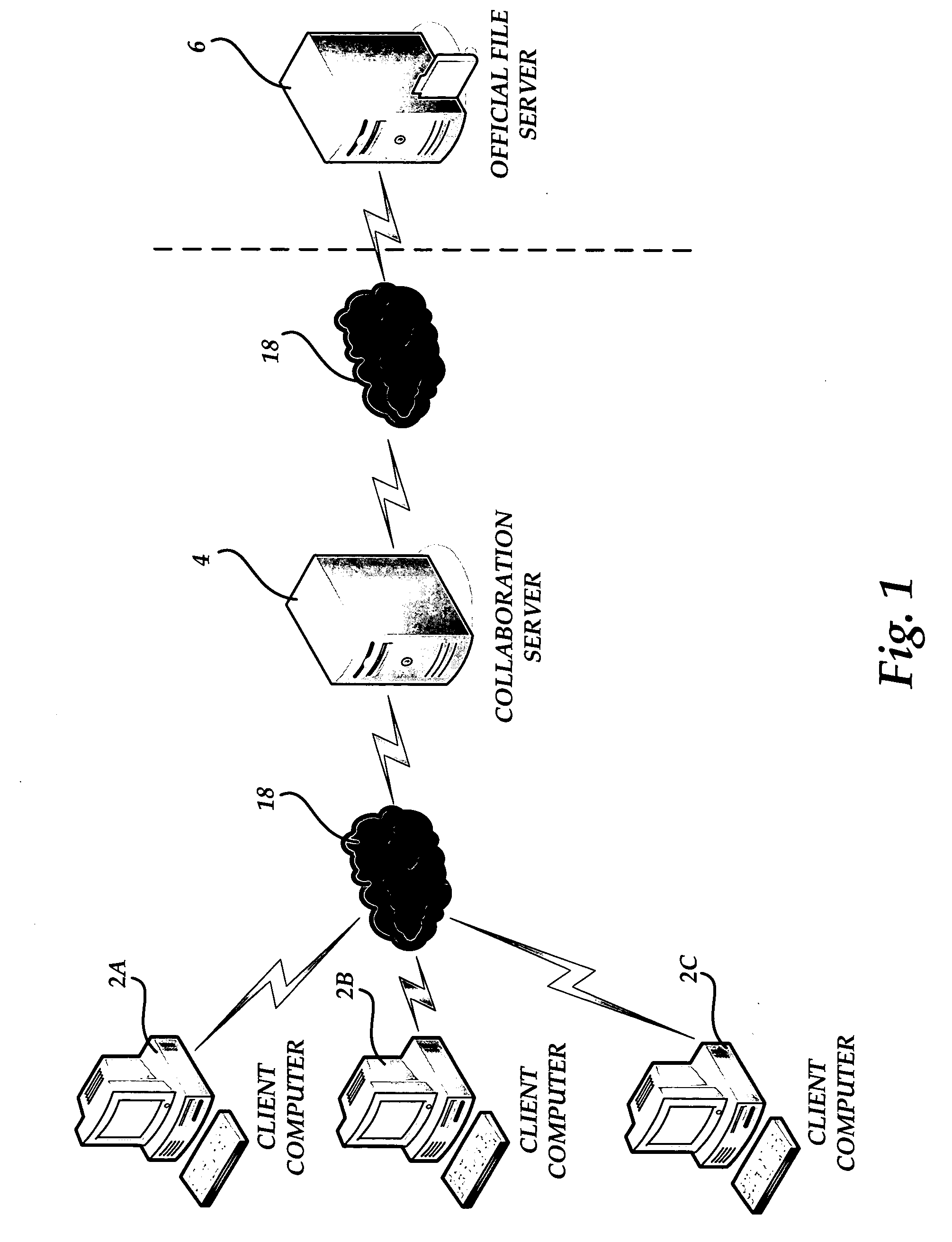 Method and computer-readable medium for providing an official file repository