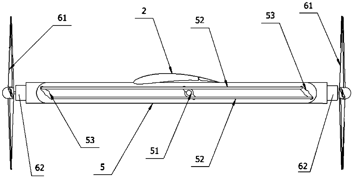 Dynamical system structure suitable for vertical take-off and landing aircraft and control method thereof