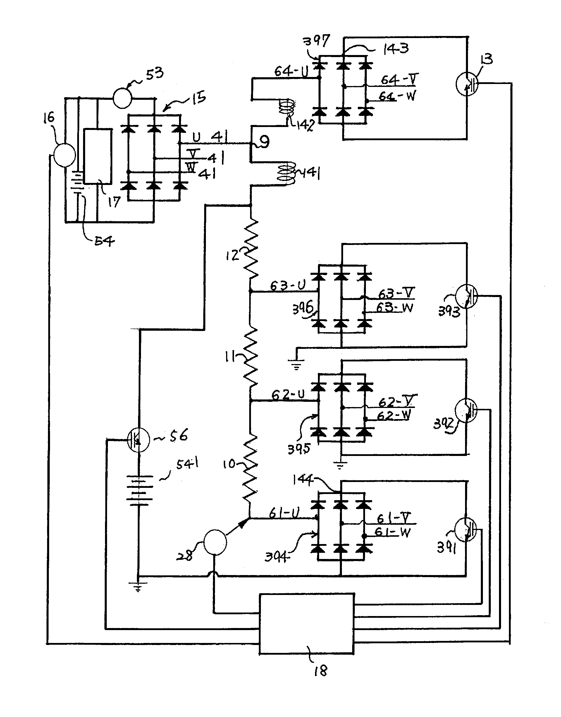 Controller and systems of permanent magnet alternator and motor